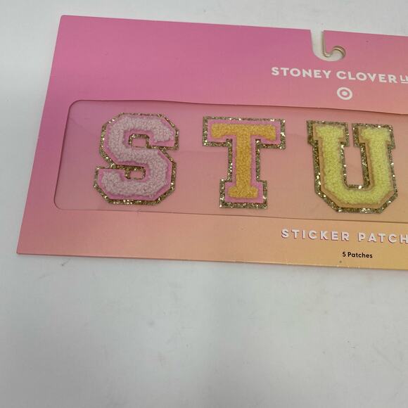 Stoney Clover Lane For Target Multicolor Sticker Patches STUFF Five Patches NEW - Picture 8 of 8